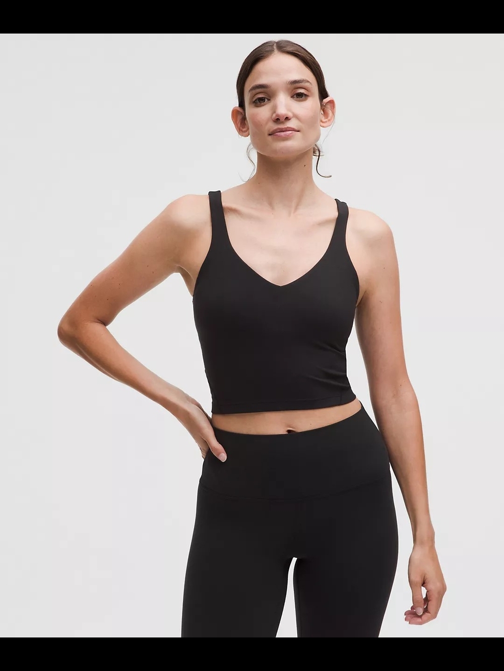 lululemon athletica Align Black V-Neck